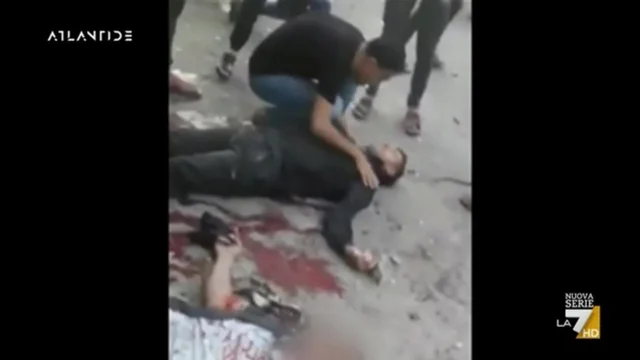 Le giornate nella striscia di Gaza con le bombe