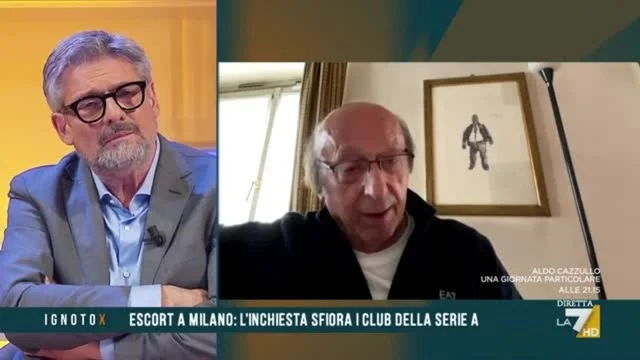 Inchiesta escort nel calcio, Moggi: “Ci sono da sempre donne che cercano di circuire calciatori, ma se costrette è un’altra cosa”
