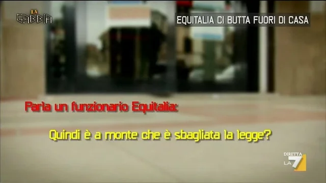 Equitalia ci butta fuori di casa