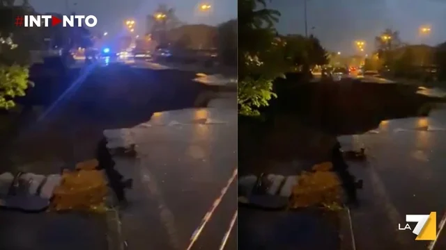 Tragedia a Valdagno: voragine causata dalle piogge inghiotte un’auto con padre e figlio