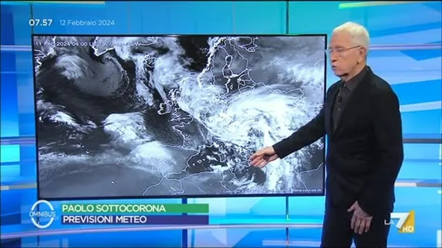 Meteo LA7 12/2/2024