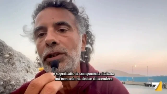Flotilla, Ivan Grozny: "La componente italiana ha deciso di scendere dalle navi"