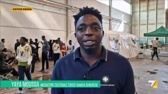 La Croce Bianca genovese accoglie il flusso dei migranti e attiva la solidarietà