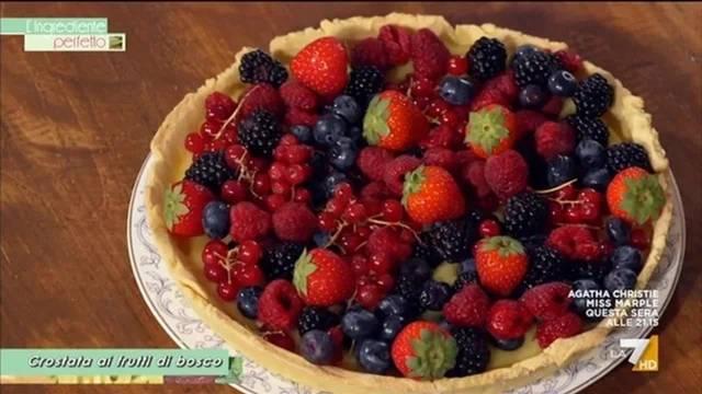 Crostata ai frutti di bosco light
