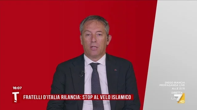 Velo, Sala: "Copertura totale è abominio per la donna"