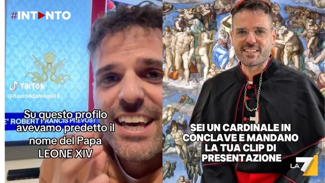 Davide Damiani, il tiktoker che aveva previsto (per scherzo) il nome Leone XIV