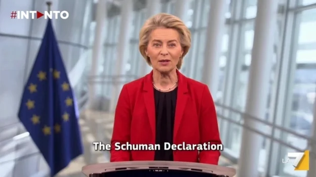 Le parole di Von der Leyen per l'Europa: 75 anni fa la Dichiarazione Schuman