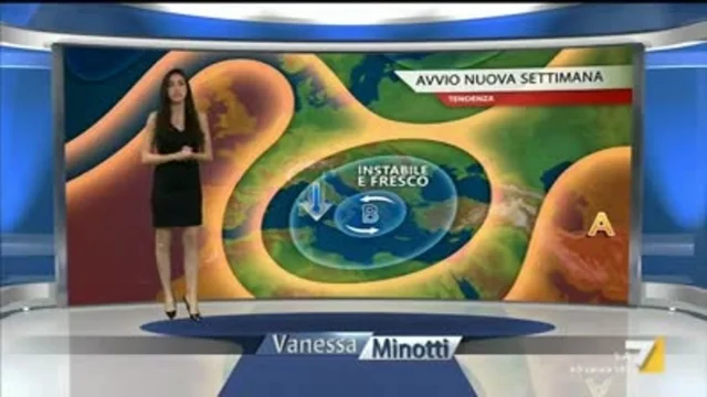 Il meteo della sera del 12 maggio