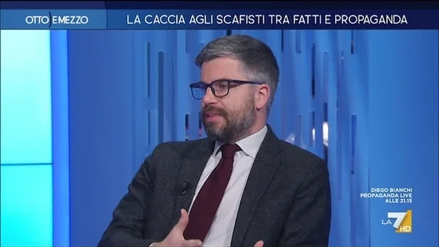 La caccia agli scafisti tra caccia e propaganda - Otto e Mezzo - Puntata del 10/3/2023