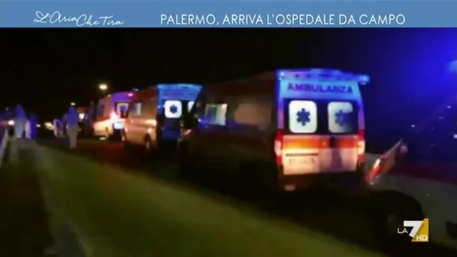 Quarta ondata, a Palermo file di ambulanze