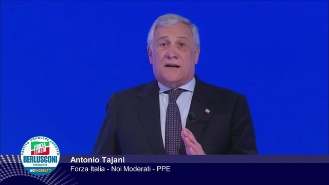 Elezioni Europee 2024: l’appello al voto di Antonio Tajani (Forza Italia)