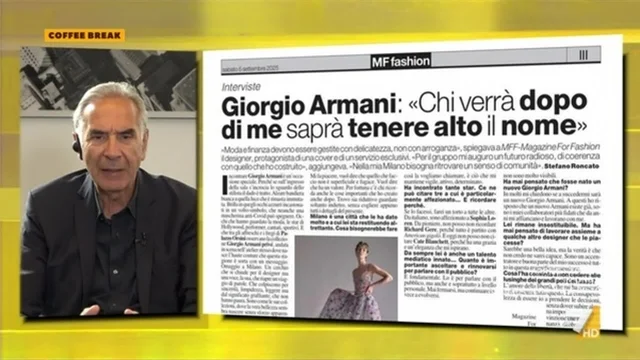 Funerali Armani, Carlo Capasa: "Era un patriarca, grazie a lui il 70% della moda creativa nel mondo è italiano"