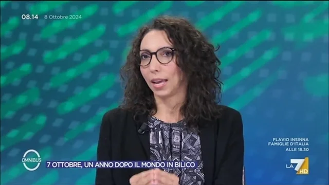 7 ottobre un anno dopo - Omnibus, 8/10/2024
