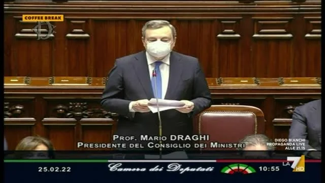 Draghi-Zelensky, ecco cosa ha detto il presidente del Consiglio alla Camera