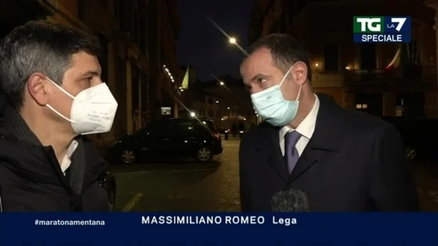 Consultazioni, Massimiliano Romeo della Lega: "Salvini sintesi tra Giorgia Meloni e Forza Italia"