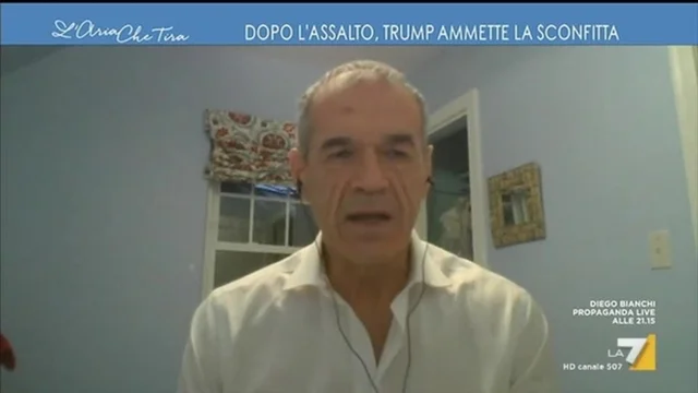 L'Aria che Tira - Puntata 08/01/2021