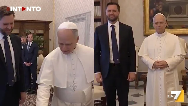 Papa Leone XIV riceve il vicepresidente USA JD Vance in Vaticano