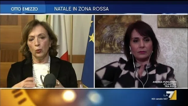 Natale in zona rossa - Otto e Mezzo - Puntata del 16/12/2020