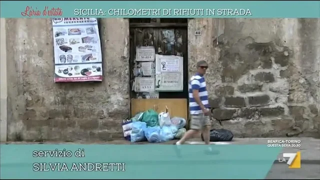 Sicilia, chilometri di rifiuti in strada