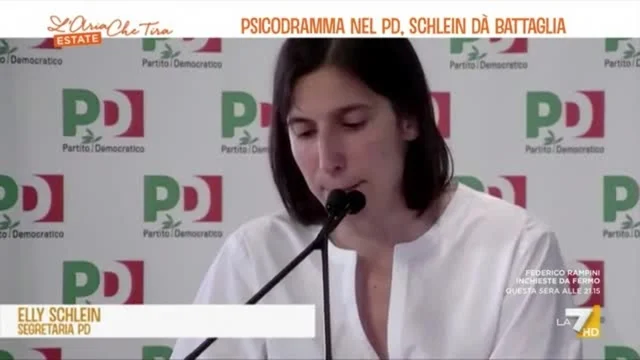 Psicodramma nel PD, Elly Schlein dà battaglia
