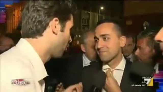 In diretta con Non è L'Arena, l'arrivo di Luigi Di Maio a Messina