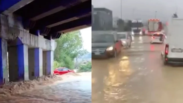 Maltempo Ancona, esonda il torrente Aspio: allagamenti e alcune zone isolate
