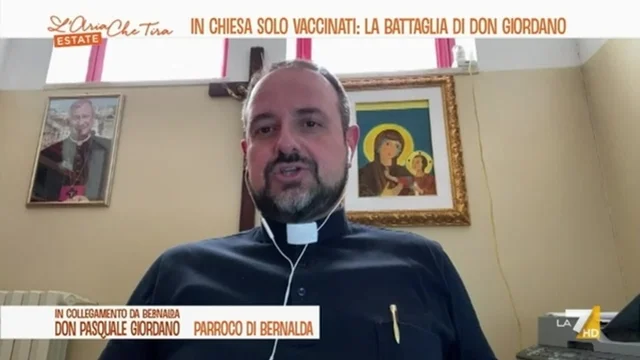 Green pass in chiesa, Don Pasquale Giordano: "Il mio è un appello alla coscienza, non eserciterò alcuna forma di controllo né vieterò l'ingresso"