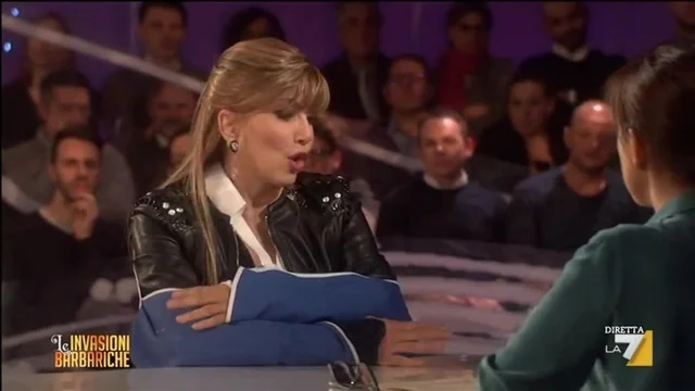 L'intervista barbarica a Milly Carlucci