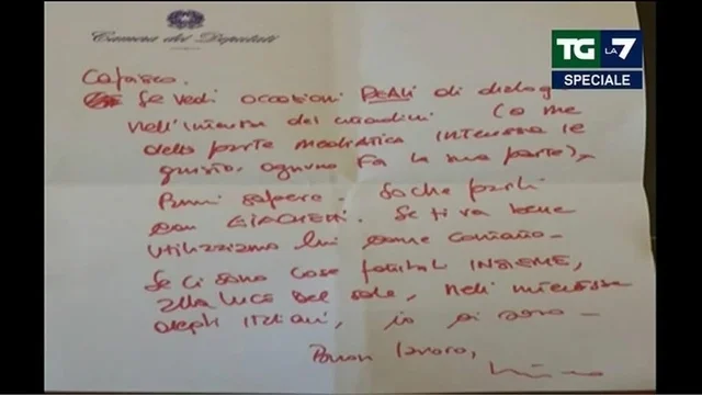 I 'Pizzini' tra Renzi e Di Maio
