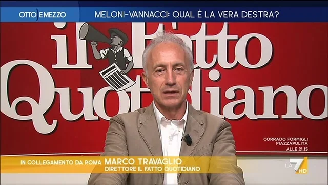 Travaglio: "Senza Vannacci il centrodestra non può vincere le elezioni"