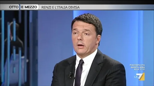 Renzi e l'Italia divisa