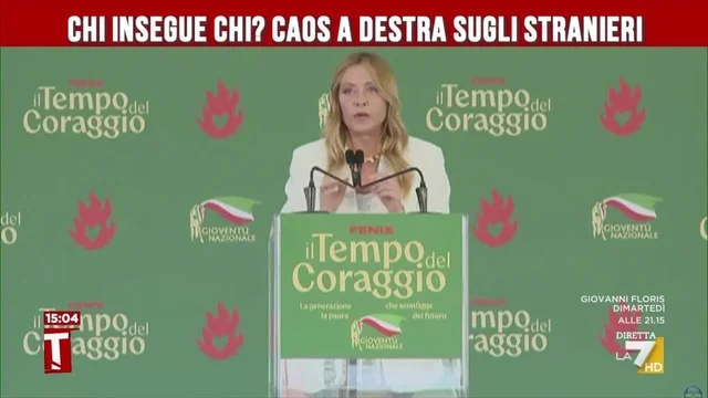 Chi insegue chi? Caos a destra sugli stranieri