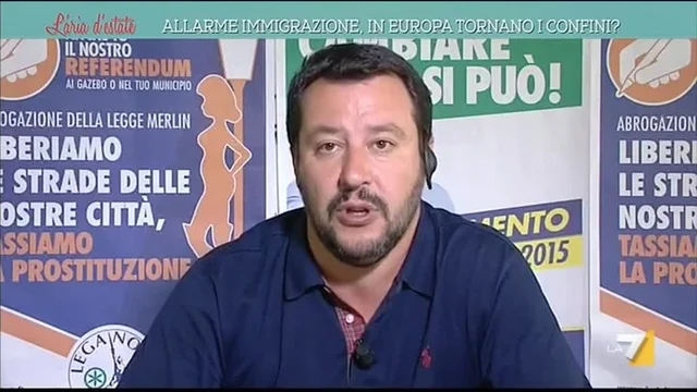 Salvini: 'Scherziamo? Con la crisi in Italia cerchiamo 20.000 posti in albergo per gli immigrati?'