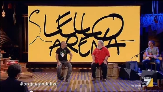 Lello Arena a Propaganda Live: apparizioni a comando
