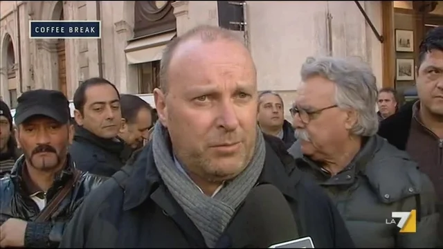 Taranto - Manifestazione dipendenti ILVA