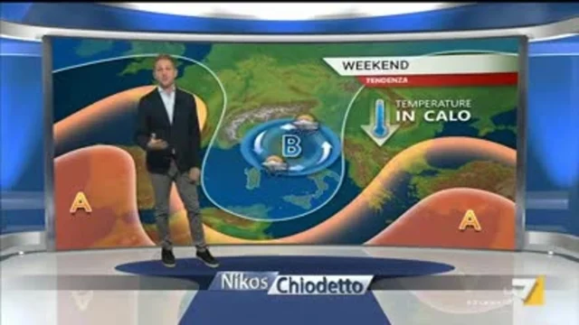 Il meteo della sera del 29 agosto