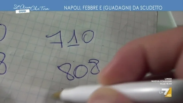 Napoli, febbre e (guadagni) da scudetto