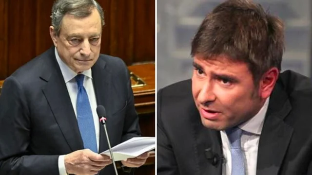 "Le dichiarazioni del Messia" Le parole di Di Battista su Draghi