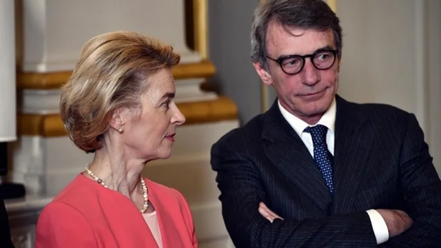 Von der Leyen ricorda David Sassoli: "Ci manca moltissimo, nel mio cuore un posto speciale per lui"