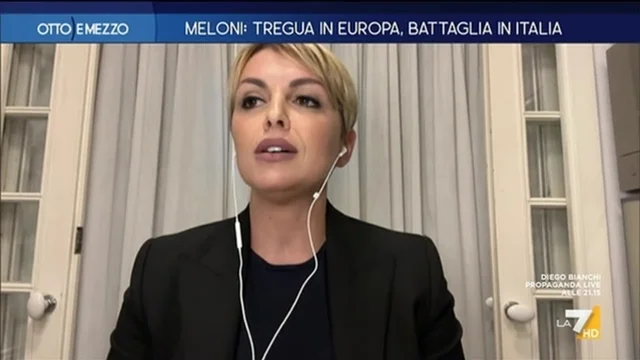 Meloni: tregua in Europa, battaglia in Italia - Otto e Mezzo - Puntata del 24/3/2023
