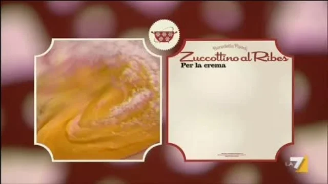 Zuccottino con Panna e Marmellata di Ribes