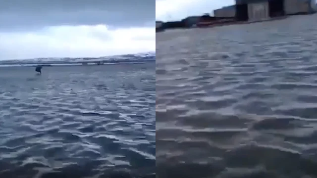 Maltempo in Russia, mare di Bering straripa: il video dell'aeroporto sott'acqua