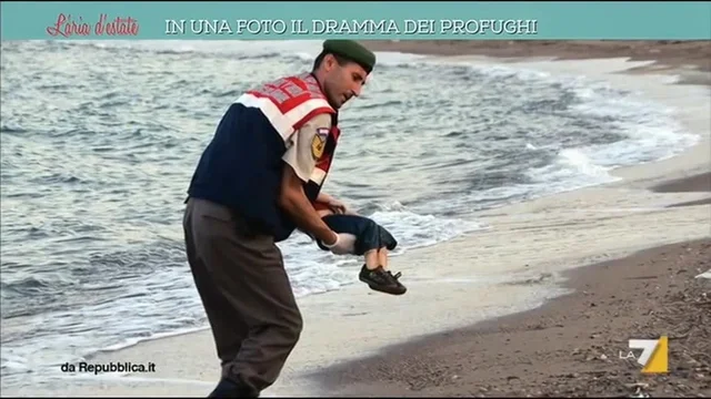 In una foto il dramma dei profughi