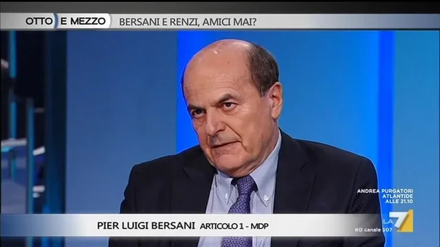 Bersani e Renzi, amici mai?