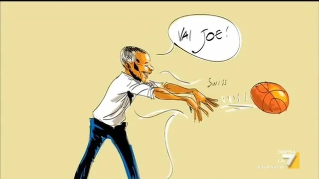 Il cartoon del genio Makkox: "Make America granny again (Please!)"