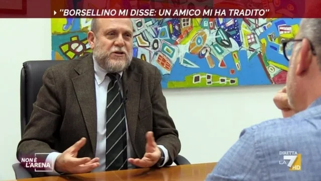 "Borsellino mi disse: un amico mi ha tradito": la rivelazione del magistrato