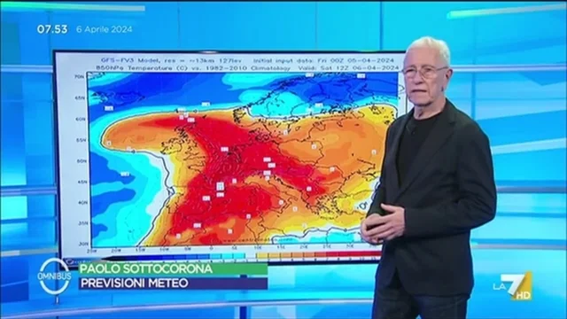 Meteo LA7 - 6/4/2024