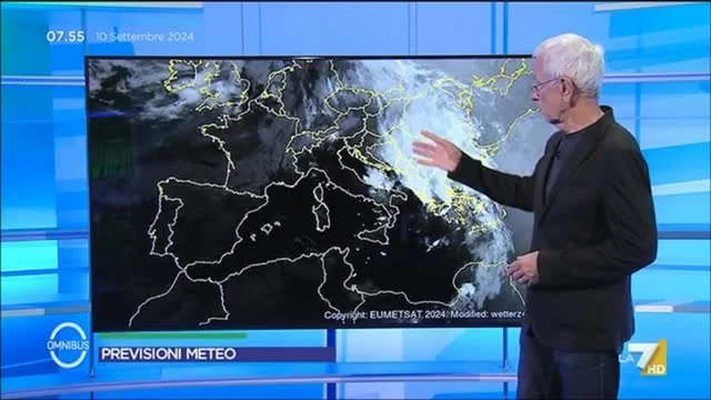 Meteo LA7 - 10/9/2024