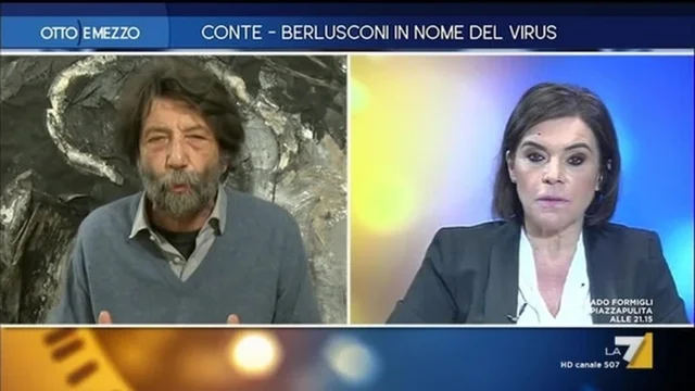 Conte-Berlusconi in nome del virus - Otto e Mezzo, 19/11/2020