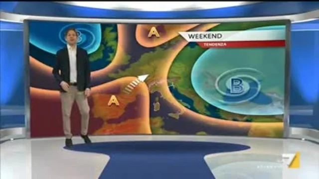 Il meteo della sera